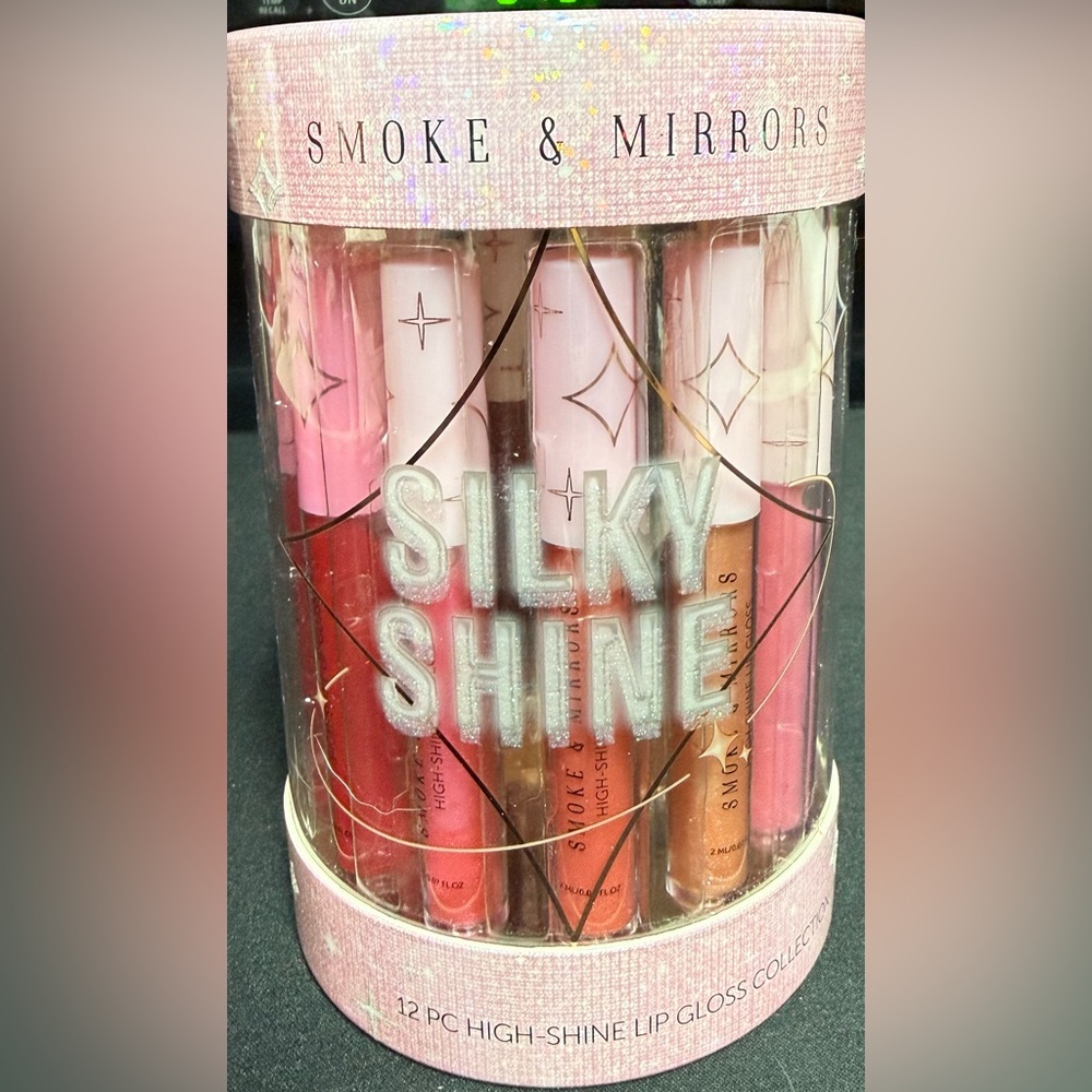 NEW Smoke & Mirrors Silky Shine 12 PC Lip Gloss Set
